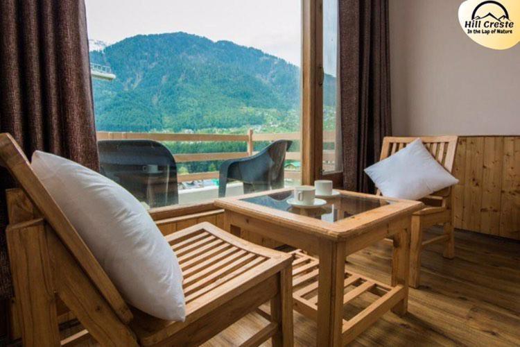 Hill Creste Manali Manāli Eksteriør bilde